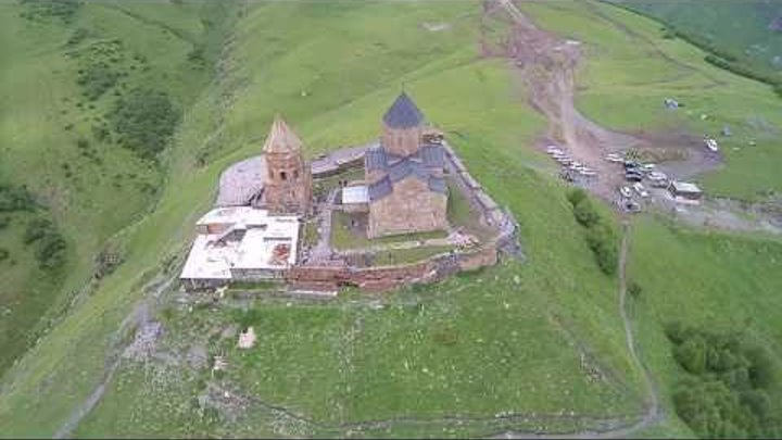 gergeti church,kazbegi mountain.გერგეთის სამება,ყაზბეგი,სტეფანწმინდა.Гергети,казбек