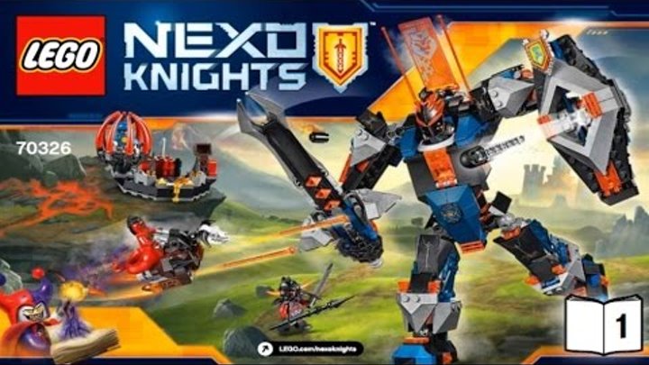 LEGO Nexo Knights 2016 THE BLACK KNIGHT MECH 70326 - Лего Рыцари Нексо РОБОТ ЧЁРНЫЙ РЫЦАРЬ #1