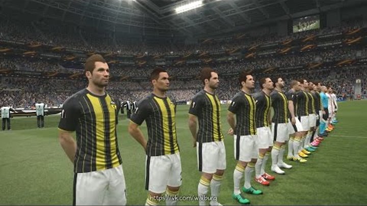 PES 2017 (3-ий сезон карьеры) Лига Европы УЕФА, 2-я игра #8 PES 2017 (3-ий сезон карьеры) Лига Европы УЕФА, 2-я игра #8