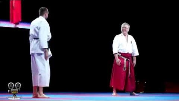 Илья Йорга мастер боевых искусств из Сербии и Сергей Решилов чемпион мира по каратэ из Тольятти