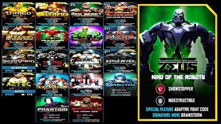 Real Steel WRB SUPERBOTS + BRUTUS VS ZEUS - KING ROBOTS NEW (Живая Сталь) Real Steel WRB SUPERBOTS + BRUTUS VS ZEUS - KING ROBOTS NEW (Живая Сталь)