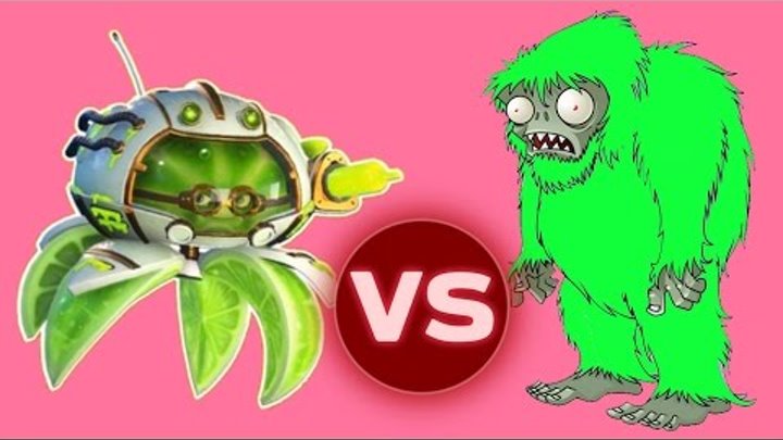 TOXIC CITRON vs YETI - Растения против Зомби: Садовая Война 2