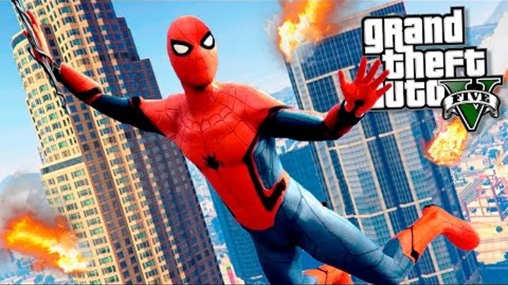 ВОЗВРАЩЕНИЕ ЧЕЛОВЕКА ПАУКА В ГТА 5! - ЧЕЛОВЕК ПАУК СПАСАЕТ ЛОС САНТОС! - GTA 5 МОДЫ ВОЗВРАЩЕНИЕ ЧЕЛОВЕКА ПАУКА В ГТА 5! - ЧЕЛОВЕК ПАУК СПАСАЕТ ЛОС САНТОС! - GTA 5 МОДЫ