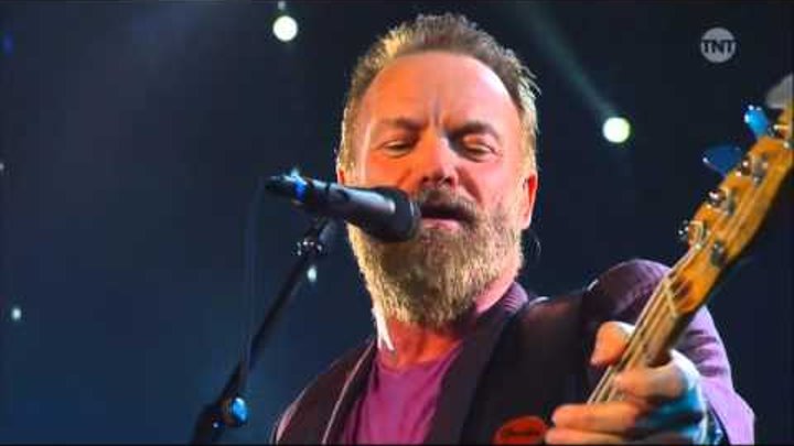 Sting performs at 2016 NBA All-Star Game Halftime Show (HD).
