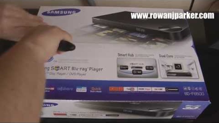 Samsung BD-F6500 Blu Ray Player Review