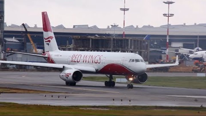 Red Wings RA-64020 Ту-204-100 / Взлёт во Внуково (VKO/UUWW)