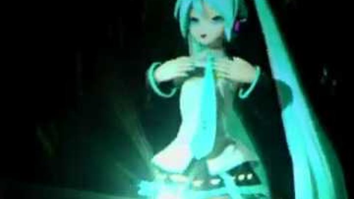 Hatsune Miku 3D Holographic Avatar in Live Concert.flv