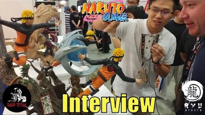 Interview with Ryu Studios - STGCC 2017 (Anime, Naruto, Naruto Shippuden)