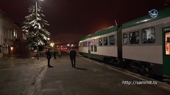 «Саммит+ТВ»: Новый поезд Полоцк-Минск принял первых пассажиров