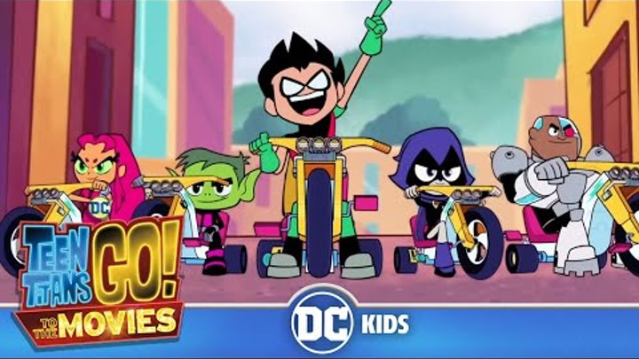 Teen Titans GO! To The Movies Exclusive Clip | Time Cycles | DC Kids