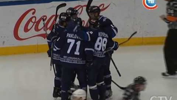 В последнем в 2016 году домашнем матче чемпионата КХЛ «Динамо-Минск» обыграло «Медвещак» – 6:2