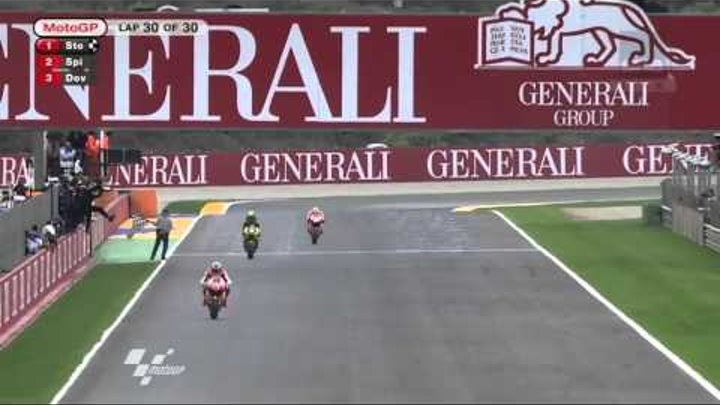 MotoGP 2011 Valencia Race Winning Overtake