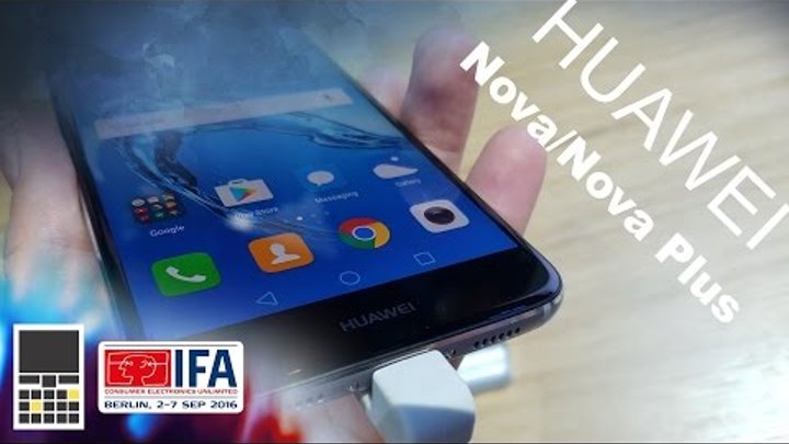 Huawei представила новинки: Nova и Nova Plus