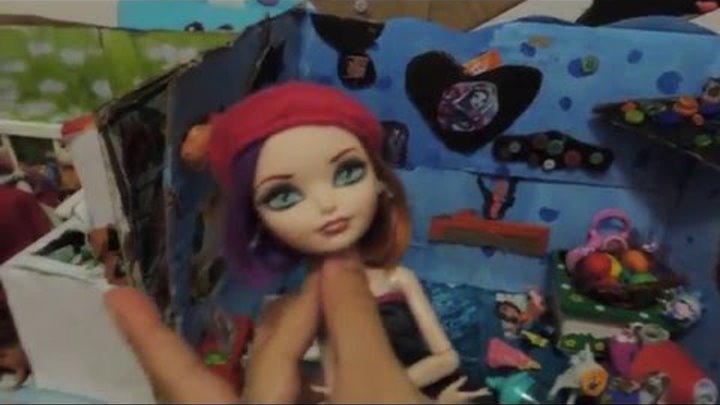 Обзор на самодельные кукольные домики Рашель и Поппи.Review on homemade dollhouses Rachel and poppy