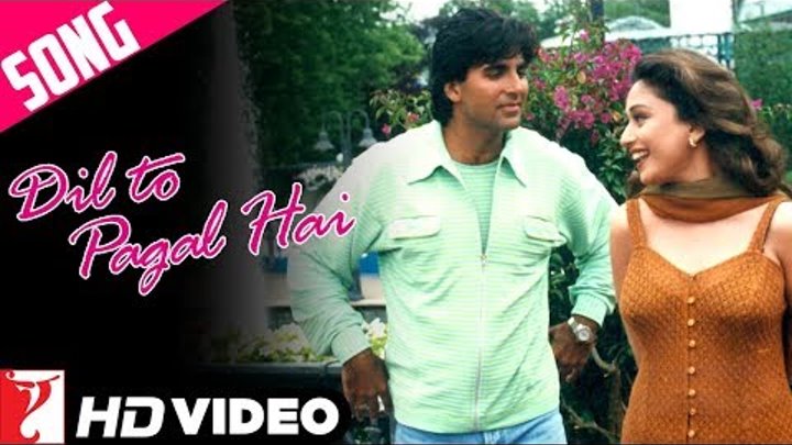 Dil To Pagal Hai Title Song | Shah Rukh Khan | Madhuri Dixit | Karisma Kapoor | Akshay Kumar