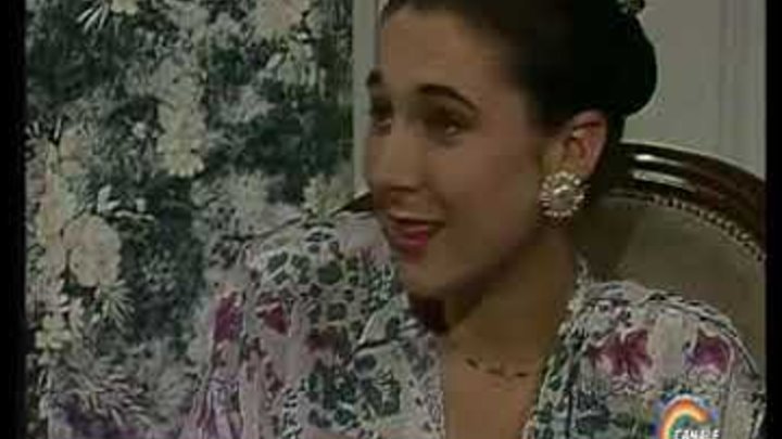 🎭 Сериал "Мануэла" 216 серия, 1991 год, Гресия Кольминарес, Хорхе Мартинес