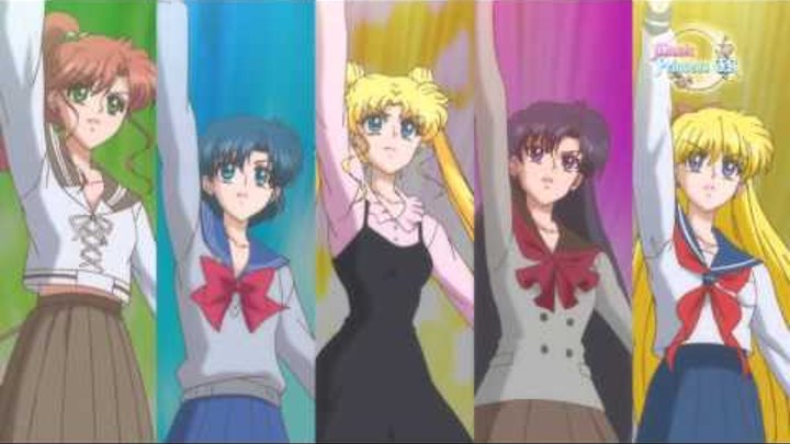Sailor Moon Crystal Ending (ALL Sailor Guardians) Greek + Mini surprise