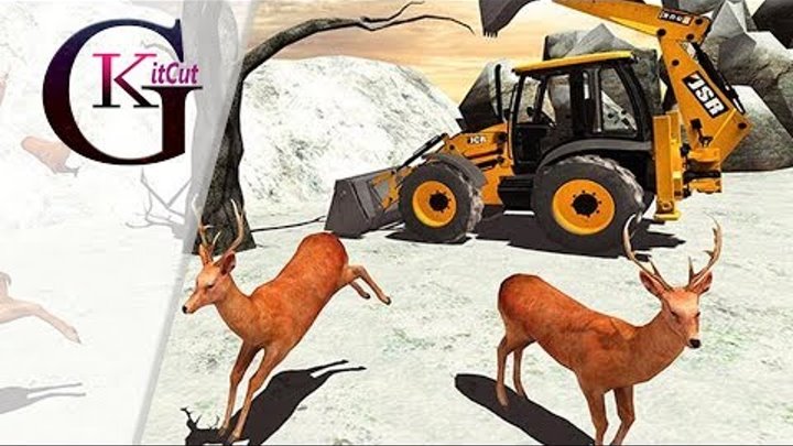 Off-Road Heavy Excavator Animal Rescue Helicopter Gameplay In Winter Season For Kids Off-Road Heavy Excavator Animal Rescue Helicopter Gameplay In Winter Season For Kids