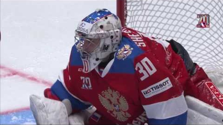 Шведские хоккейные игры. Россия - Финляндия - 2:1. Голы и опасные моменты
