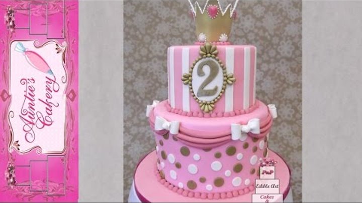 Polka Dot Princess Cake