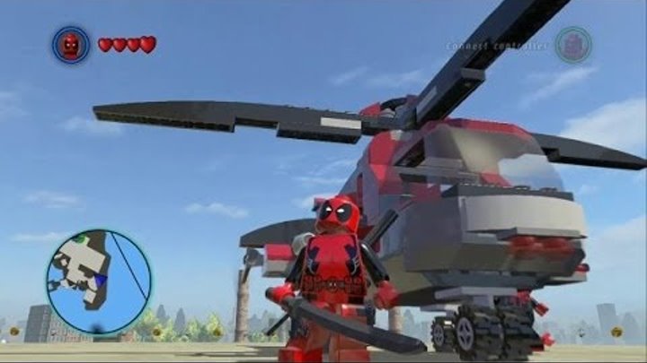 LEGO Marvel Super Heroes - Deadpool & His Vehicles + Free Roam Gameplay