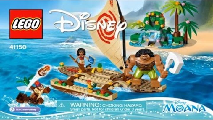 LEGO Disney Princess MOANA'S OCEAN VOYAGE 41150 Лего Дисней Путешествие Моаны через океан
