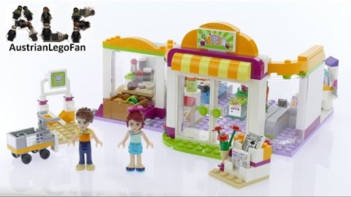 Lego Friends 41118 Heartlake Supermarket - Lego Speed Build Review