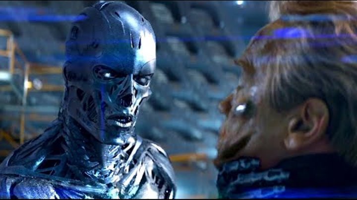 Terminator Genisys Blu-Ray Feature - Arnold vs. 1984 Arnold (HD) Arnold Schwarzenegger Movie 2015