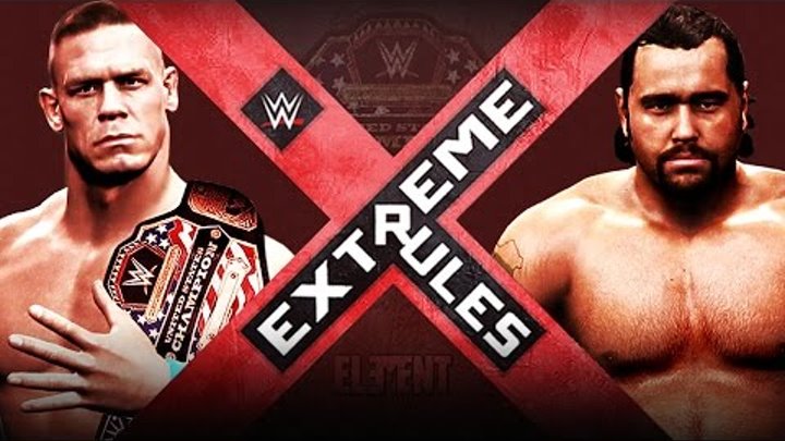 WWE Extreme Rules 2015 : John Cena vs Rusev - WWE US Championship - WWE 2K15 WWE Extreme Rules 2015 : John Cena vs Rusev - WWE US Championship - WWE 2K15