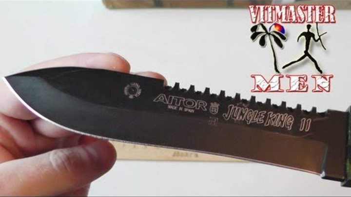 Нож выживания JUNGLE KING 2 испанской фирмы AITOR