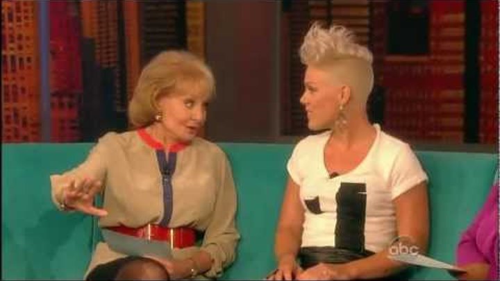 The View (19/9/2012) P!nk: Interview + Blow Me (One Last Kiss)