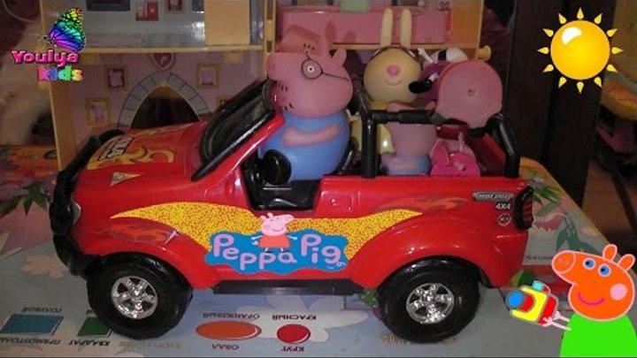 Свинка Пеппа новые серии Игрушка Свинка Peppa pig new series Toy Pig