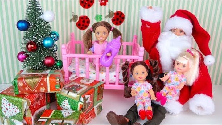 Новогоднее Желание или Как Катя Стала Маленькой Мультик Куклы #Барби Сериал Игрушки для девочек