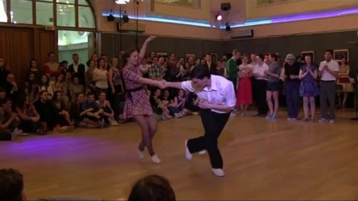 Middle Tempo Part of Lindy Hop Advanced Strictly Finals at Russian Swing Dance Championship 2016