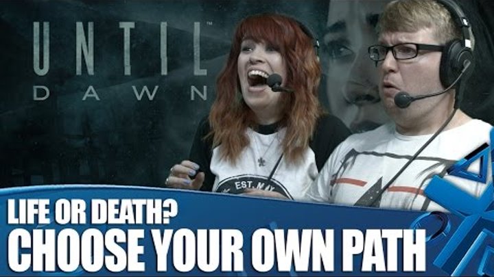Until Dawn Gameplay: Choose Your Own Path