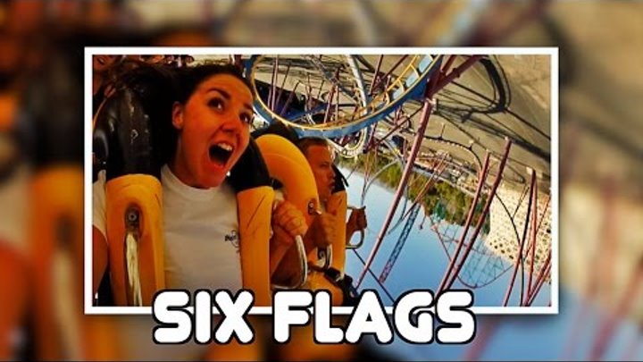 Лос Анджелес, США // Los Angeles, Парк аттракционов Six Flags Magic Mountain // ROCK'N'TRAVEL Лос Анджелес, США // Los Angeles, Парк аттракционов Six Flags Magic Mountain // ROCK'N'TRAVEL