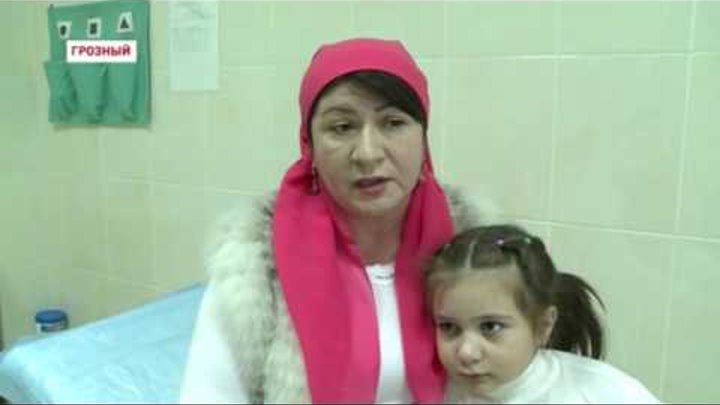 Чеченские врачи призывают родителей делать своим детям прививки от полиомиелита