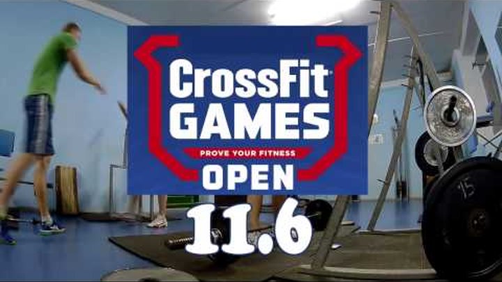 CrossFit Games Open 11.6 - 96 reps. смотреть онлайн CrossFit Games Open 11.6 - 96 reps.