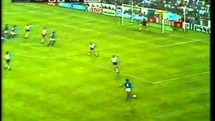 Paolo Rossi Goal Italy vs West Germany in 1982 World Cup Final