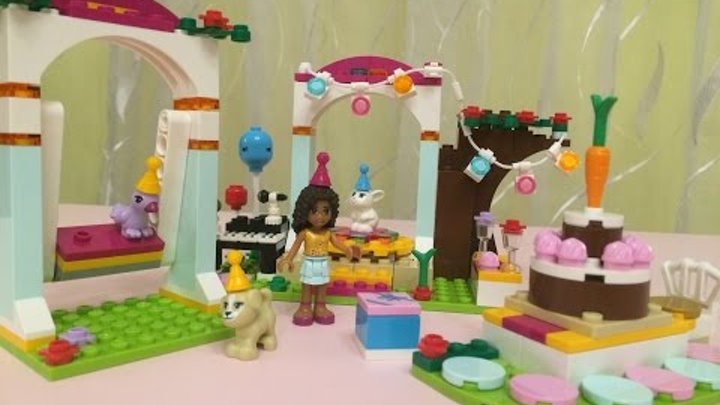 Лего Френдс День Рождения!!! Lego Friends Andrea's Birthday Party 41110 ))) Лего Френдс День Рождения!!! Lego Friends Andrea's Birthday Party 41110 )))
