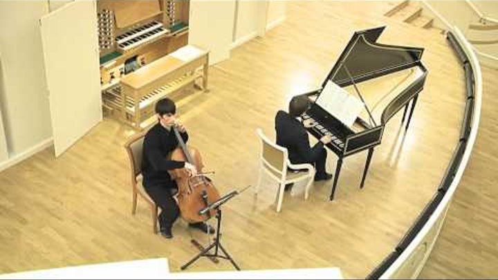 J.S. Bach Sonata for Viola da Gamba and Harpsichord BWV 1027 / И.С. Бах Соната №1