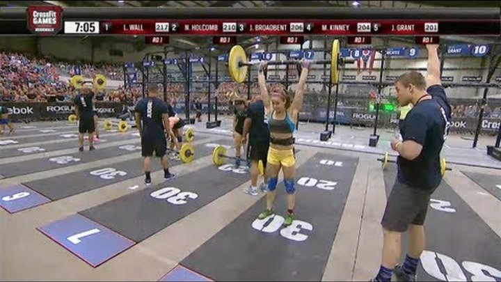 CrossFit - Central East Regional Live Footage: Men's and Women's Event 6