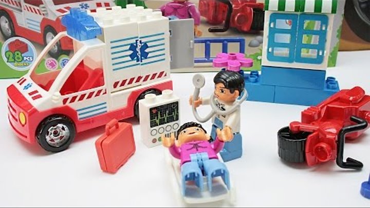 Интересные игрушки для детей Конструктор (LEGO Duplo) Лего Дупло: Скорая помощь