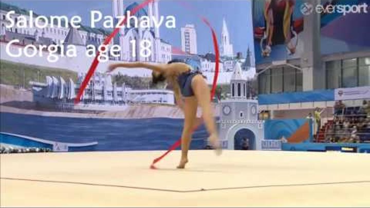 Top 11 rhythmic gymnasts Rio Olympic games 2016 finals