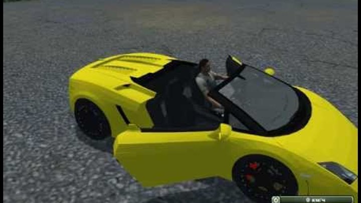 Скачать бесплатно Мод машины Lamborghini Gallardo для игры Farming Simulator 2013