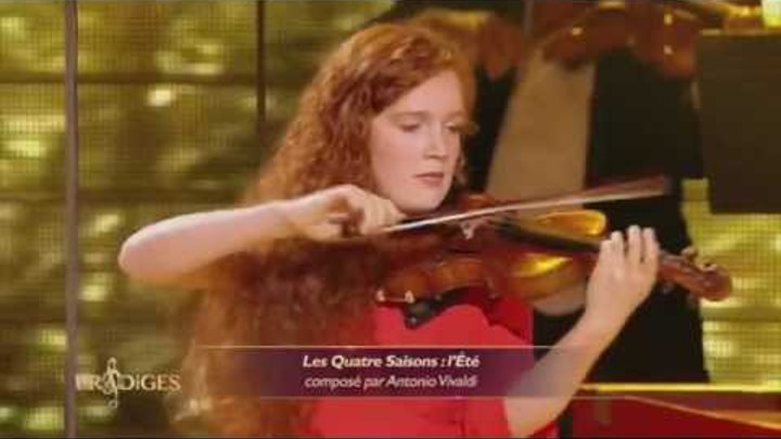 Camille 15 ans, violoniste, joue "Les Quatre Saison : Eté" de Vivaldi - Prodiges