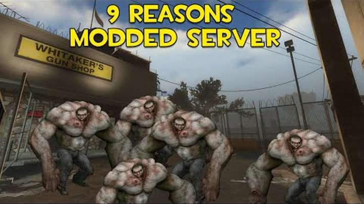 Left 4 dead 2 - 9 reasons to play on a modded server