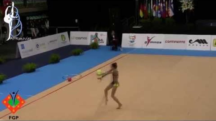 Olesya Petrova - RUS - Bola (Ball) - Junior - Qualification - IT of Lisbon 2014 Olesya Petrova - RUS - Bola (Ball) - Junior - Qualification - IT of Lisbon 2014