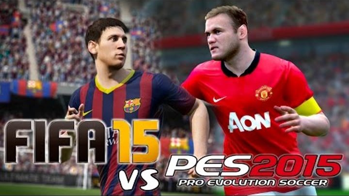 FIFA 15 vs PES 2015 | Demo Gameplay + Info | PART 2
