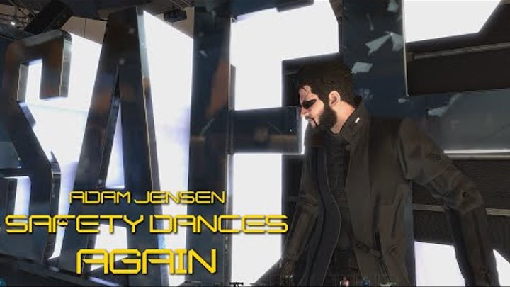 Adam Jensen Safety Dances Again (Deus Ex: Mankind Divided)